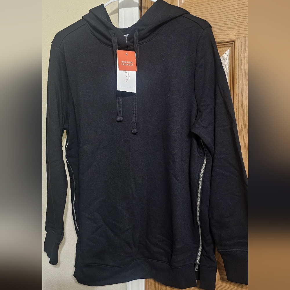 Isabel Maternity by Ingrid & Isabel Black Hoodie